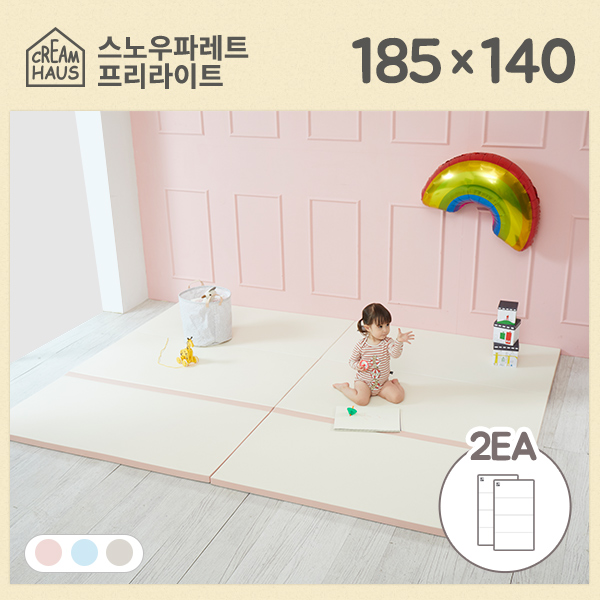 크림하우스매트 프리라이트 185 1+1